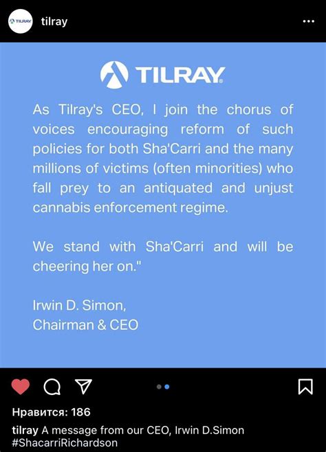 Tilray discussion - About Tilray® Tilray is a global pioneer in the research, cultivation, production, ... For a more detailed discussion of risks and other factors, see the most recently filed annual information ...